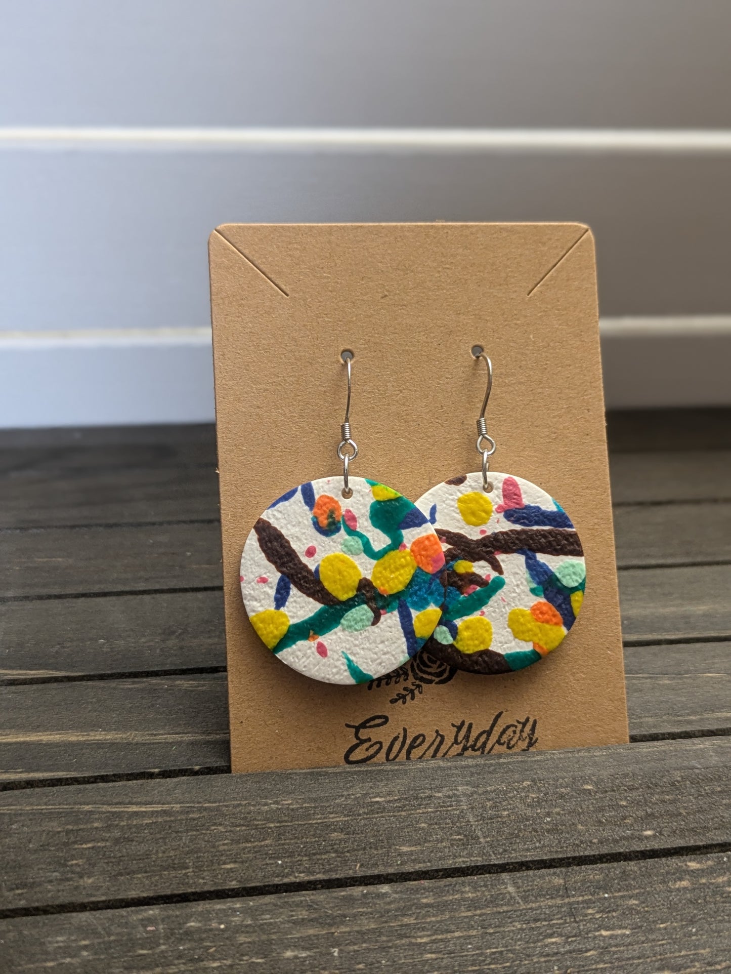 Circle Confetti Dangles Style 2