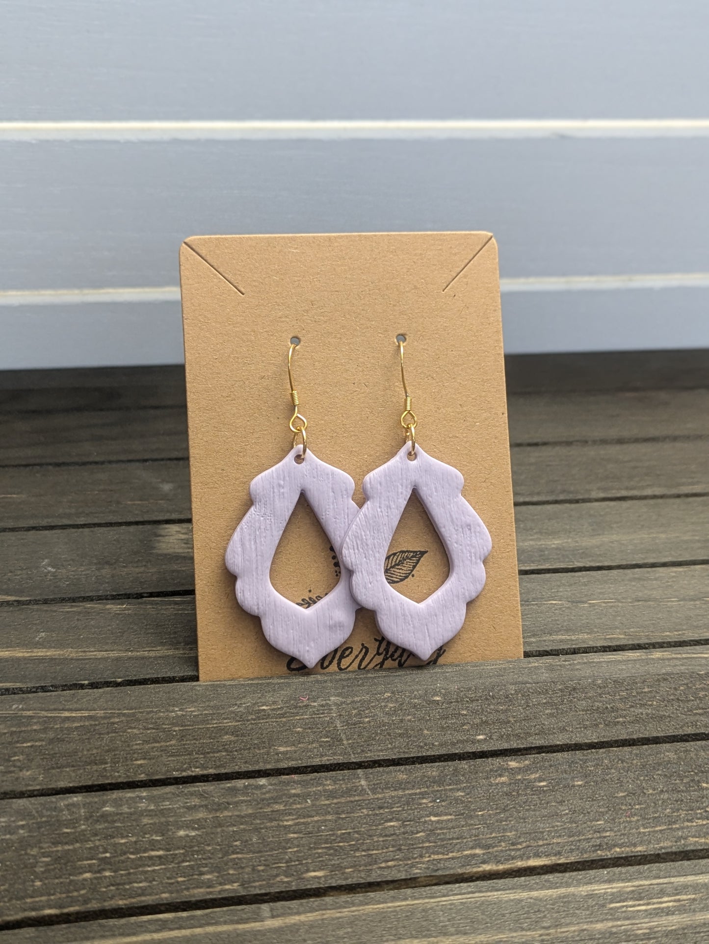 Lavender Open Dangles