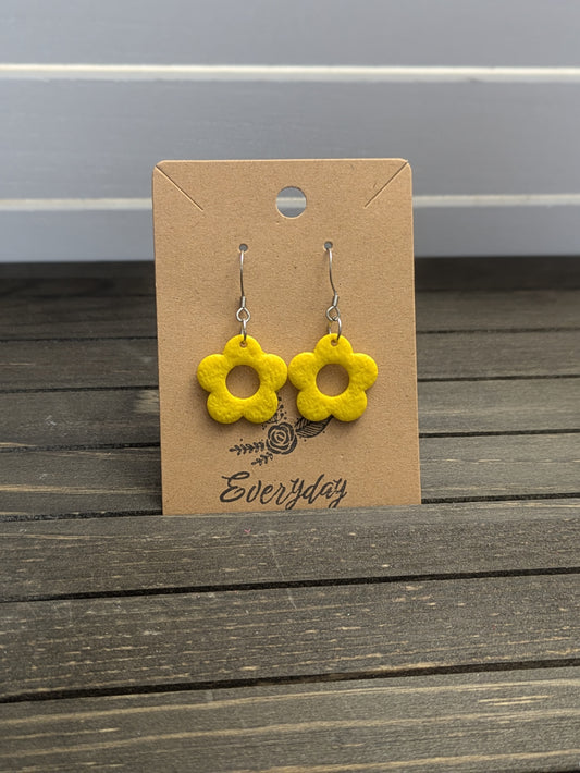 Yellow Flower Dangles